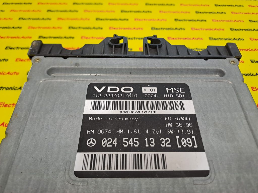 ECU Calculator motor Mercedes C-class 0245451332, 412229021010