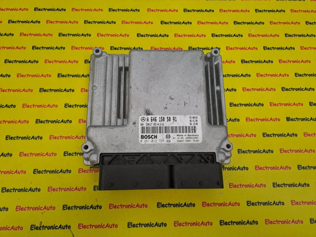 ECU Calculator motor Mercedes C, Class V, A6461505091, 0281012725