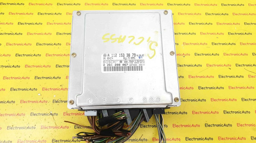 ECU Calculator Motor Mercedes C CLK ML SL S-Klasse, A1121533879, 0261208067, HW 04.02