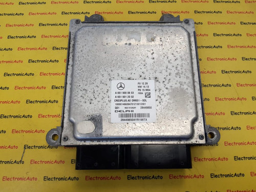 ECU Calculator motor Mercedes C W205, A651900603, A6519012002