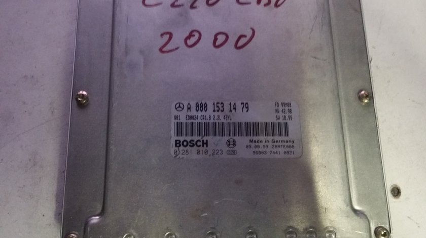 ECU Calculator motor Mercedes C200 2.0CDI 0281010223
