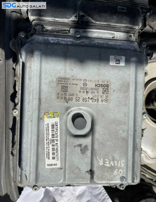 ECU Calculator Motor Mercedes Clasa S Class W221 S320 3.0 CDI V6 2005 - 2013 Cod A6421502500 0281015342 [C0367]