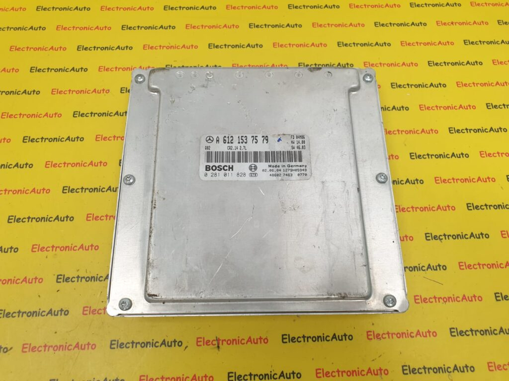 ECU Calculator Motor Mercedes CLK 2.7CDi, A6121537579, 0281011828, CR2.14