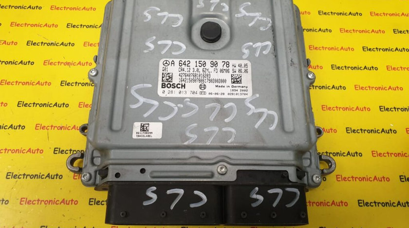 ECU Calculator motor Mercedes CLS, 0281013704, A6421509078