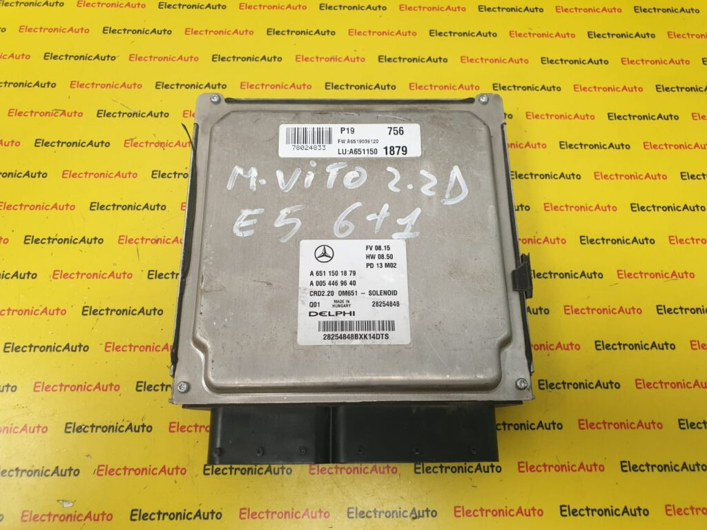ECU Calculator Motor Mercedes E 2.2CDi, A6511501879, A0054469640, CRD2.20