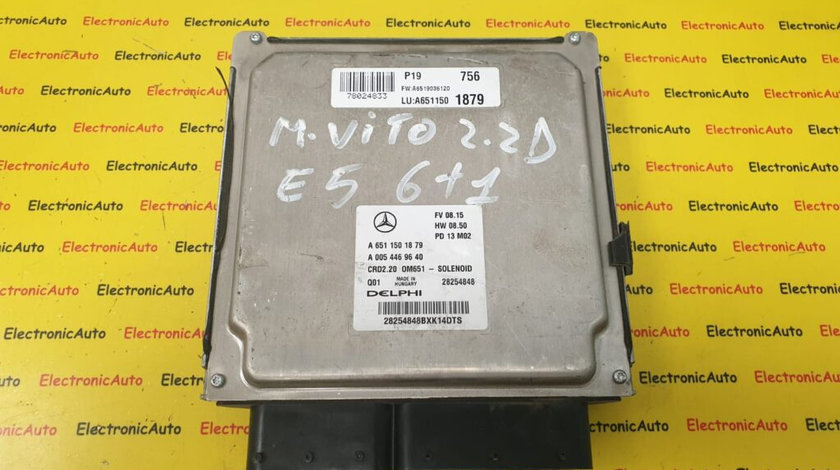 ECU Calculator Motor Mercedes E 2.2CDi, A6511501879, A0054469640, CRD2.20