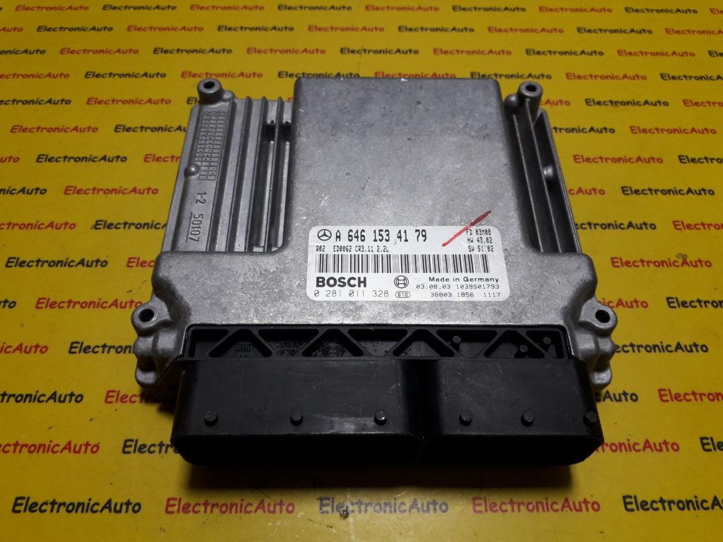 ECU Calculator motor Mercedes E 2.2CDI A6471534179, 0281011328,