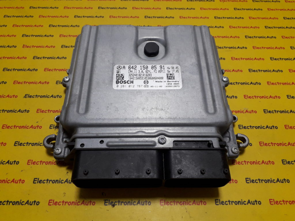 ECU Calculator motor Mercedes E-Class, A6421500591, 0281012787,