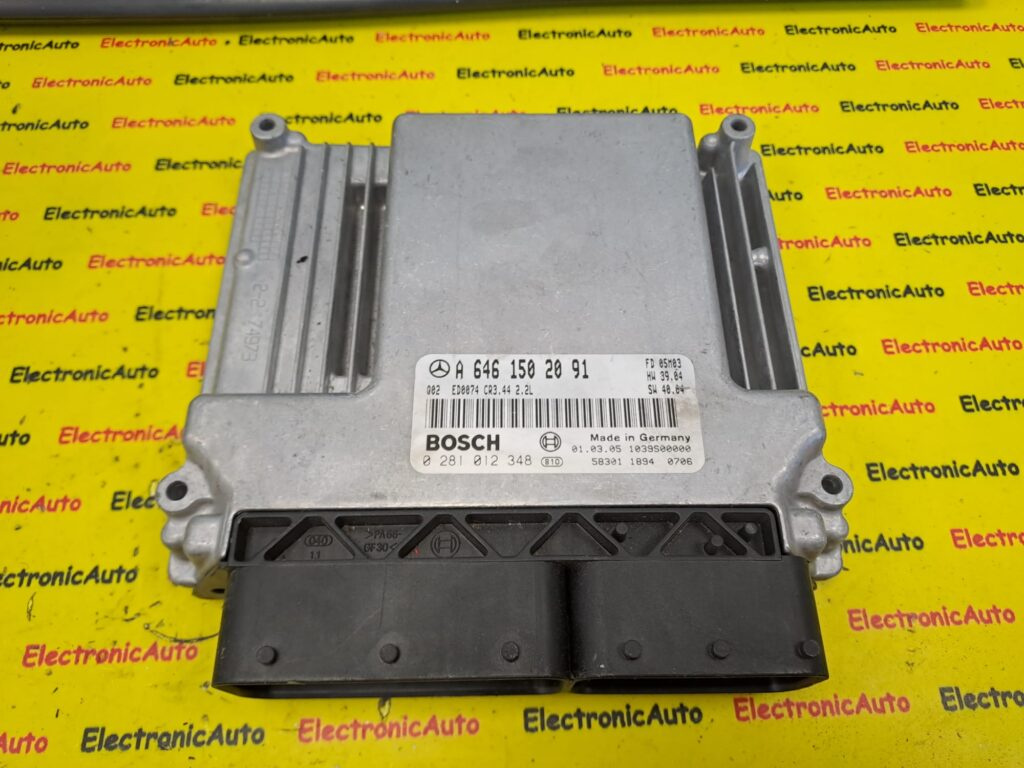 ECU Calculator Motor Mercedes E CLASS, A6461502091, 0281012348,