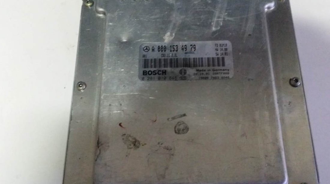 ECU Calculator motor Mercedes E220 2.2CDI 0281010848 CR2.11