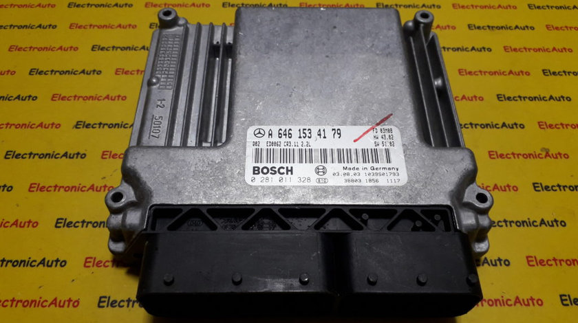 ECU Calculator motor Mercedes E220 2.2CDI 0281011328, A6461534179