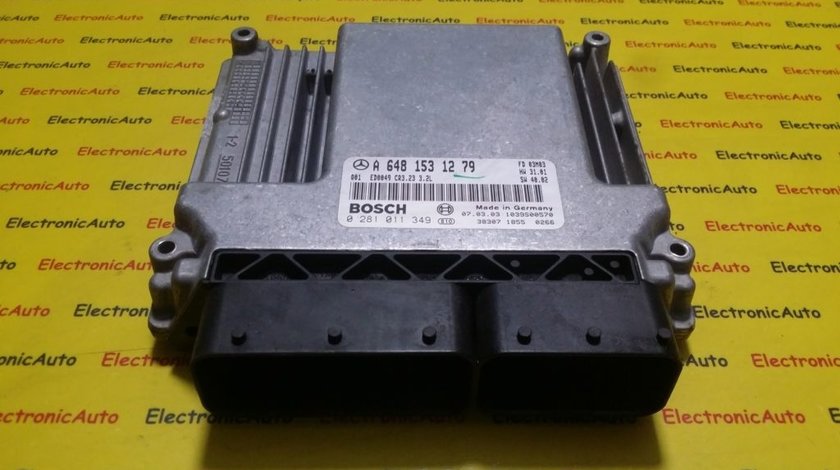 ECU Calculator motor Mercedes E320 3.2CDI 0281011349, A6481531279