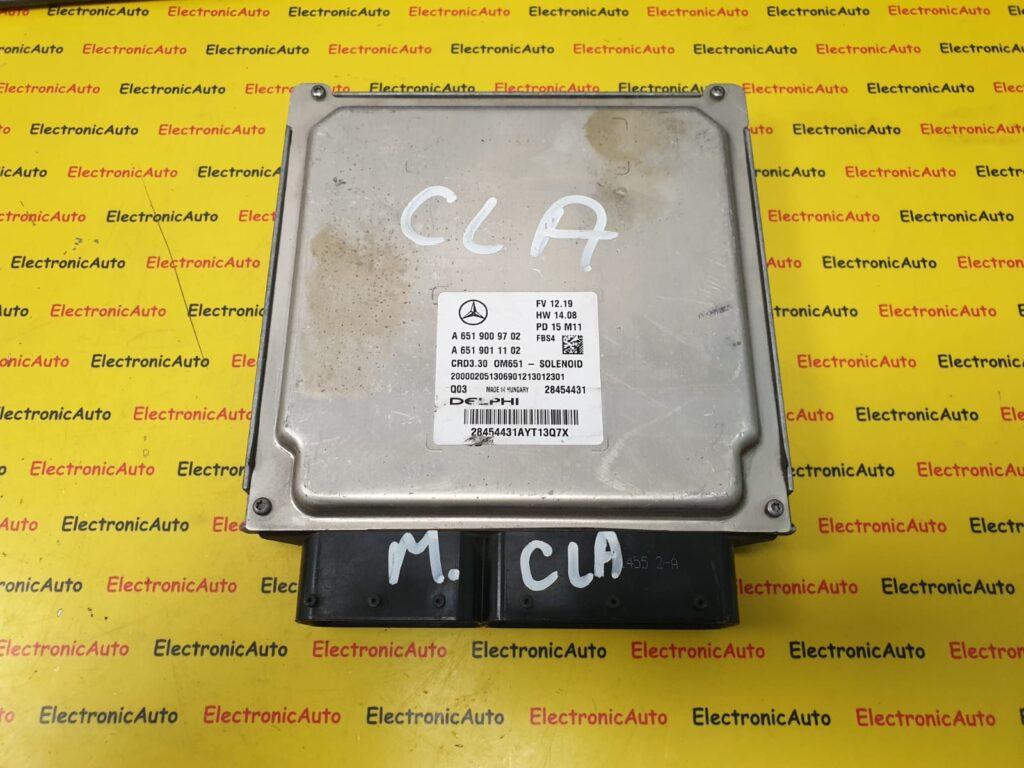 ECU Calculator Motor Mercedes GLA 2.2CDi, A6519009702, A6519011102, CRD3.30