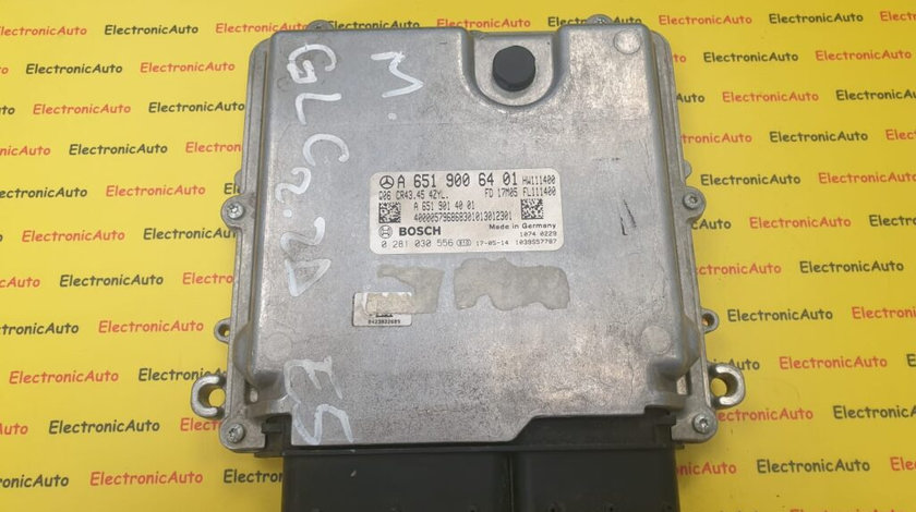 ECU Calculator motor Mercedes GLC 0281030556, A6519006401, CR43.45