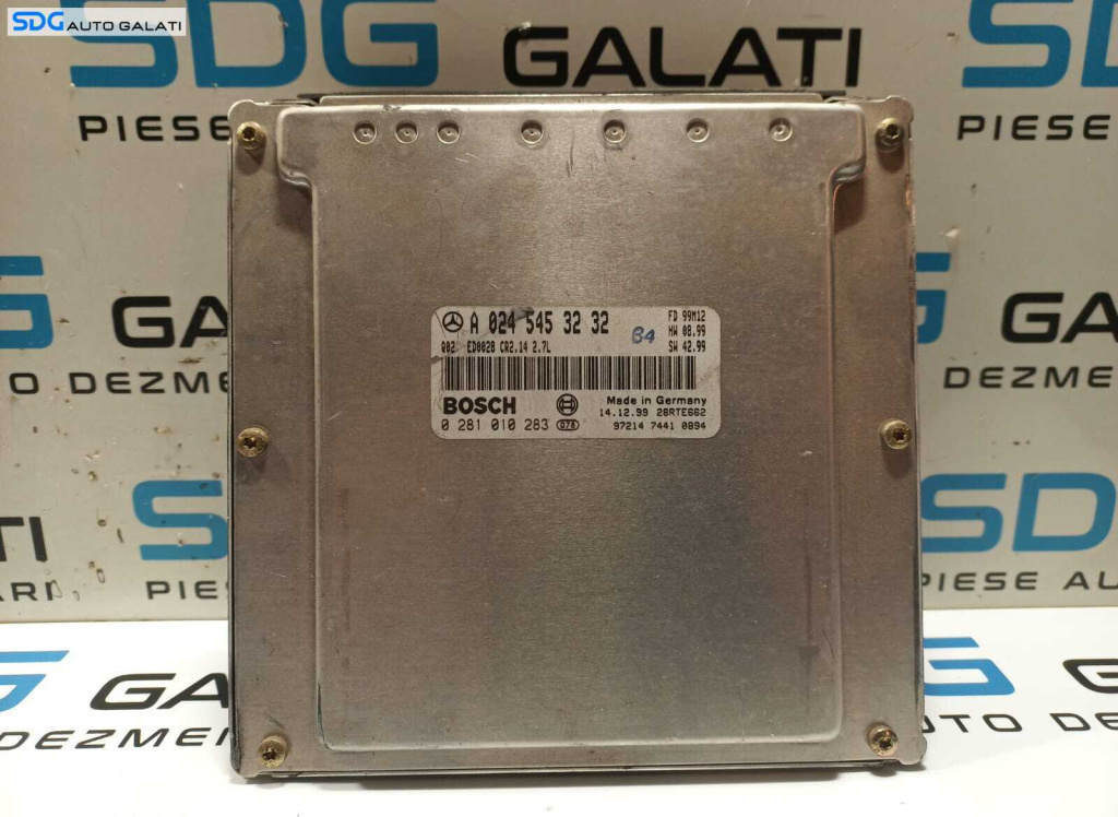 ECU Calculator Motor Mercedes ML W163 2.7 CDI 1998 - 2005 Cod A0245453232 0281010283 [L1191] [L1192]