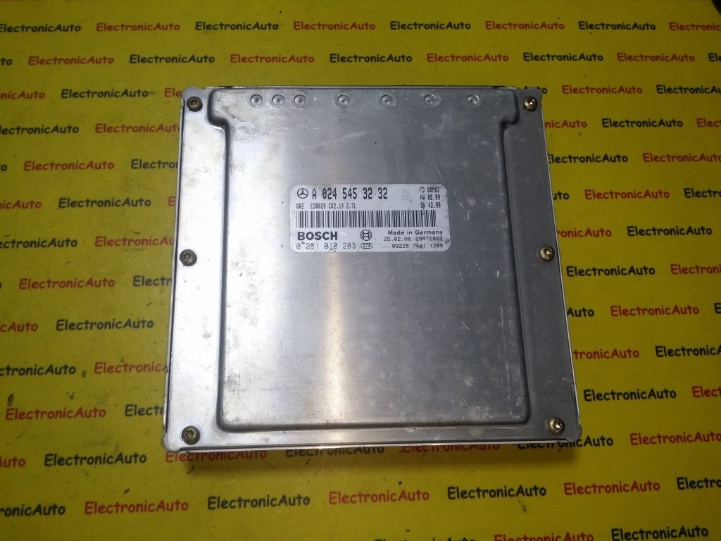 ECU Calculator motor Mercedes ML270 2.7, 0281010283, A0245453232,