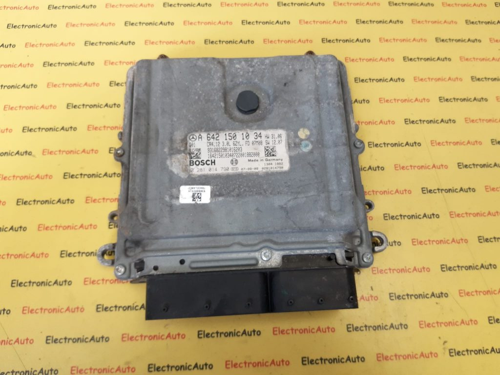 ECU Calculator motor Mercedes R 3.0CDI, A6421501034, 0281014790,