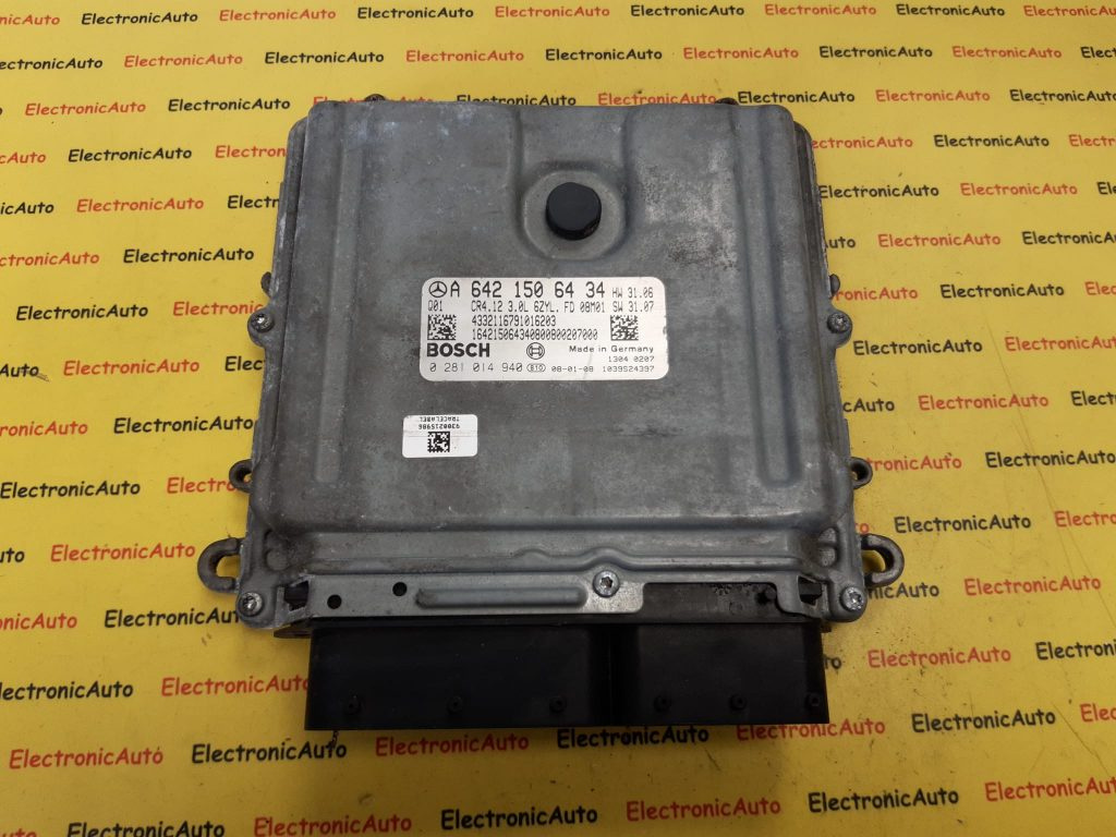 ECU Calculator motor Mercedes R 3.0CDI A6421506434 0281014940 CR412