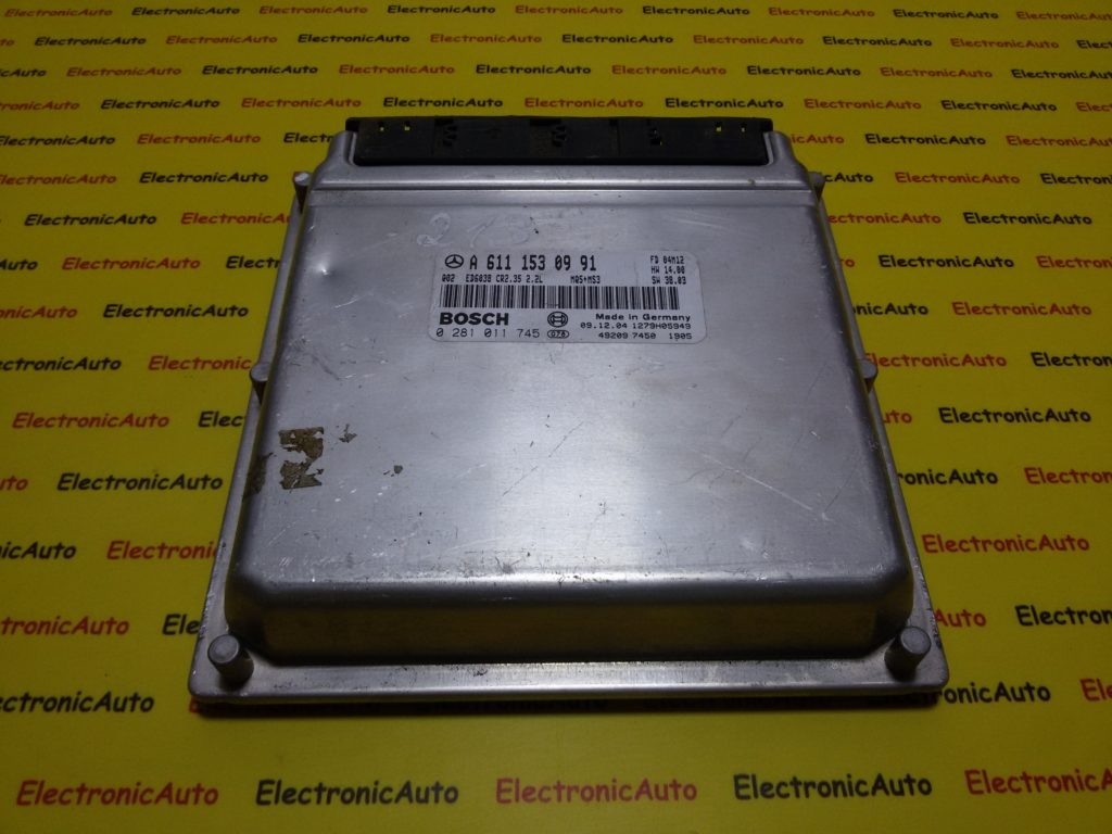 ECU Calculator motor Mercedes Sprinter 2.2CDI 0281011745, A6111530991,