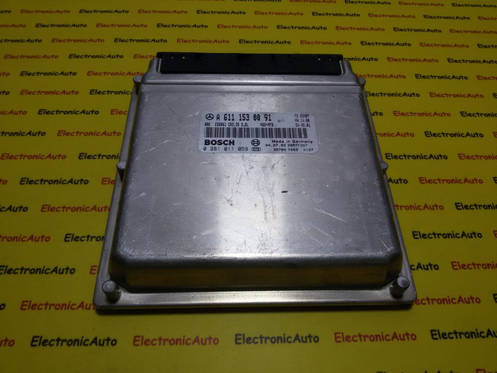ECU Calculator motor Mercedes Sprinter 2.2CDI 0281011059, A6111530091,