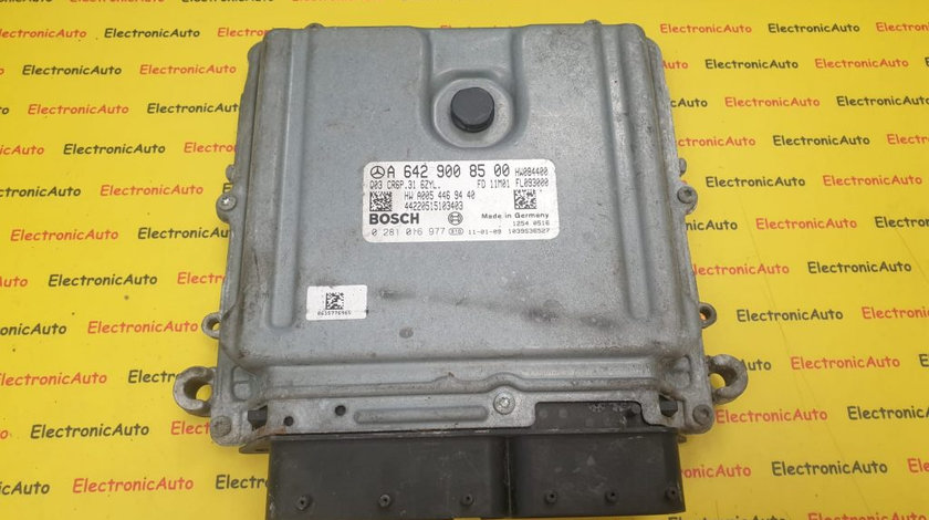 ECU Calculator Motor Mercedes Sprinter 3.0 CDI, 0281016977, A6429008500