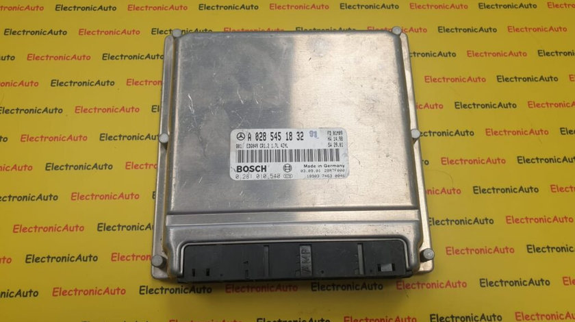 ECU Calculator Motor Mercedes Vaneo 0281010540, A0285451832 (B5RST)