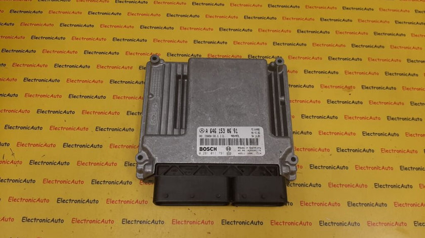 ECU Calculator motor Mercedes Vito 2.2CDI, A6461530691, 0281011791