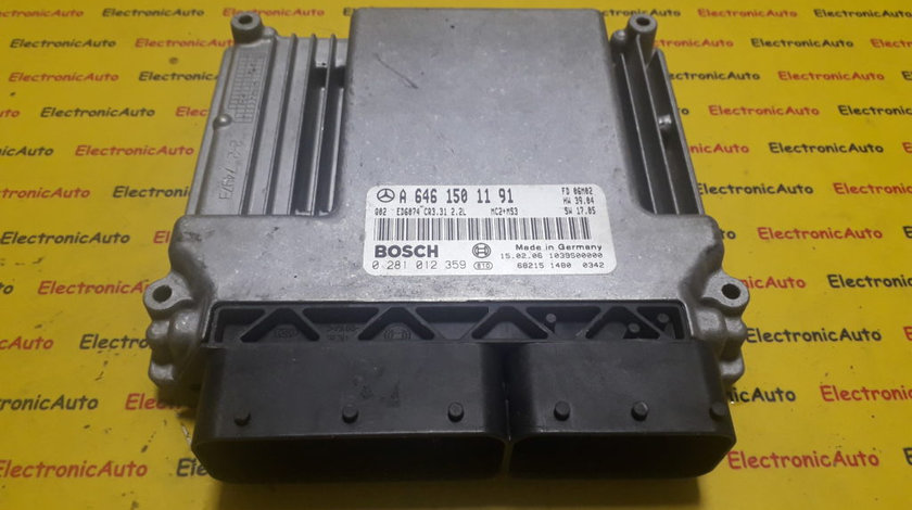 ECU Calculator motor Mercedes Vito 2.2CDI A6461501191, 0281012359