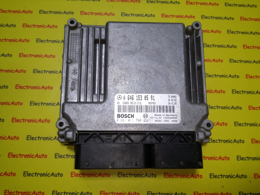ECU Calculator motor Mercedes Vito 2.2CDI 0281011790 A6461530591