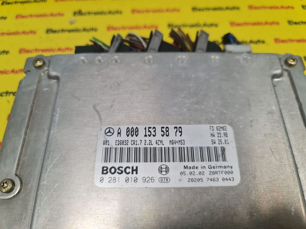 ECU Calculator Motor Mercedes Vito A0001535879, 0281010926, CR17,