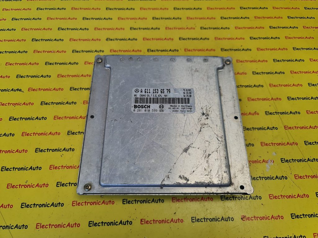 ECU Calculator Motor Mercedes Vito A6111536579, 0281010599, CR17,