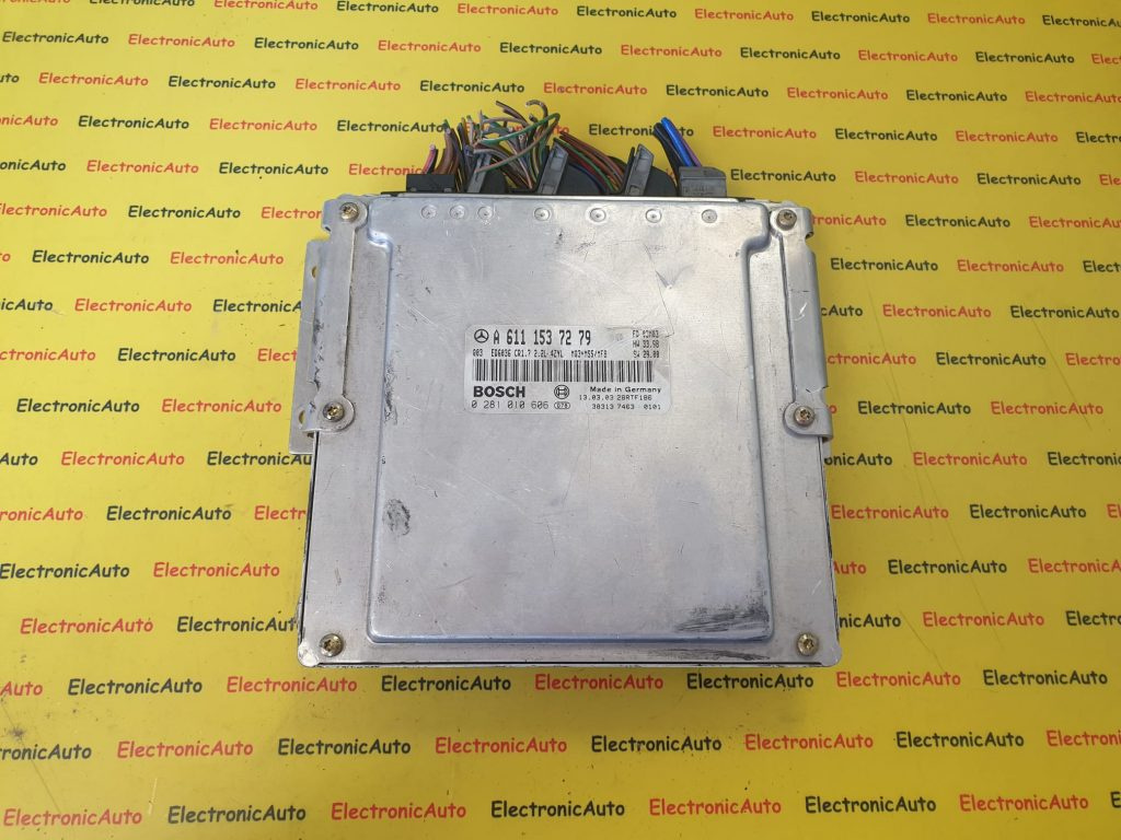 ECU Calculator motor Mercedes Vito, A6111537279, 0281010606,