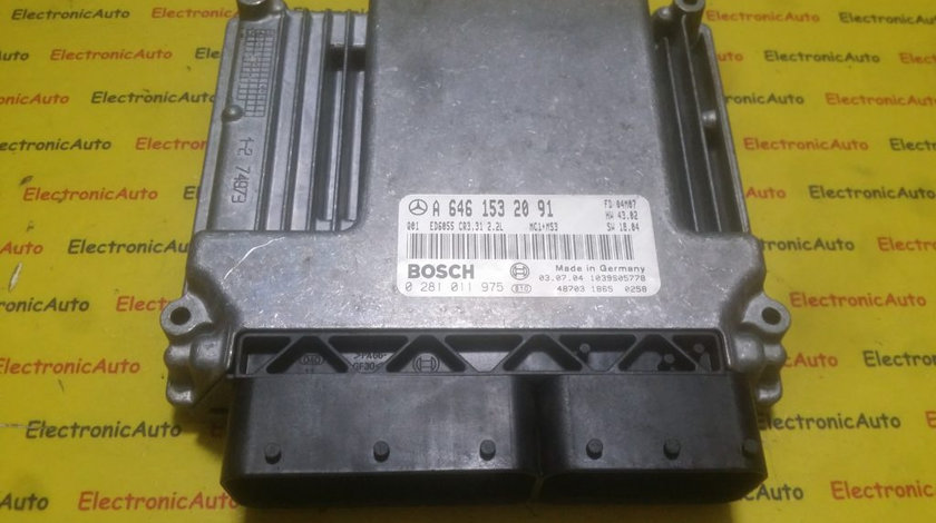 ECU Calculator motor Mercedes Vito A6461532091, 0281011975