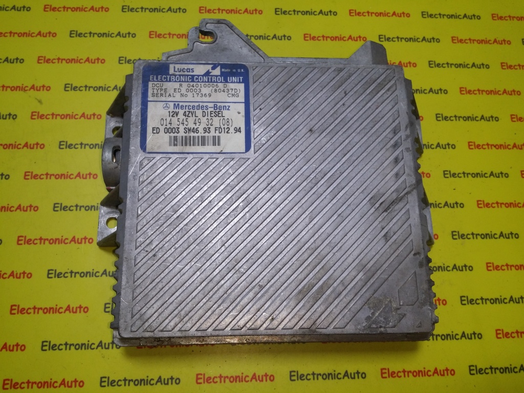 ECU Calculator motor Mercedes W202, C220 2.2 0145454932