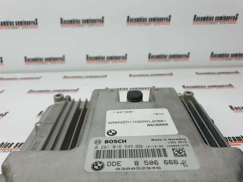 ECU Calculator Motor MINI COOPER, 0281016585, 8506666,