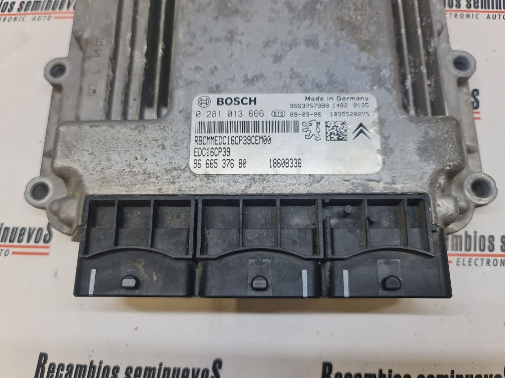 ECU Calculator motor Mitsubishi Outlander 2.2HDI 9666537680, 0281013666