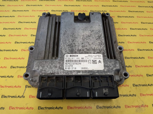 ECU Calculator Motor Mitsubishi Outlander, 1860B502, 0281017866, 9666913780,