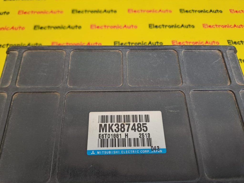 ECU Calculator motor Mitsubishi Pajero MK387485, E6T01881H