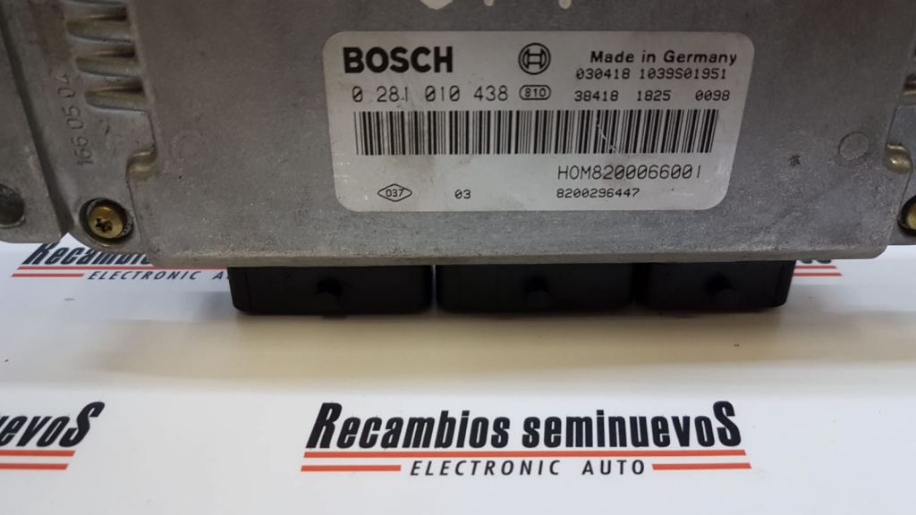 ECU Calculator Motor MITSUBISHI SPACE, 0281010438, EDC15C5, HOM 8200066001, 8200296447, MR577267,