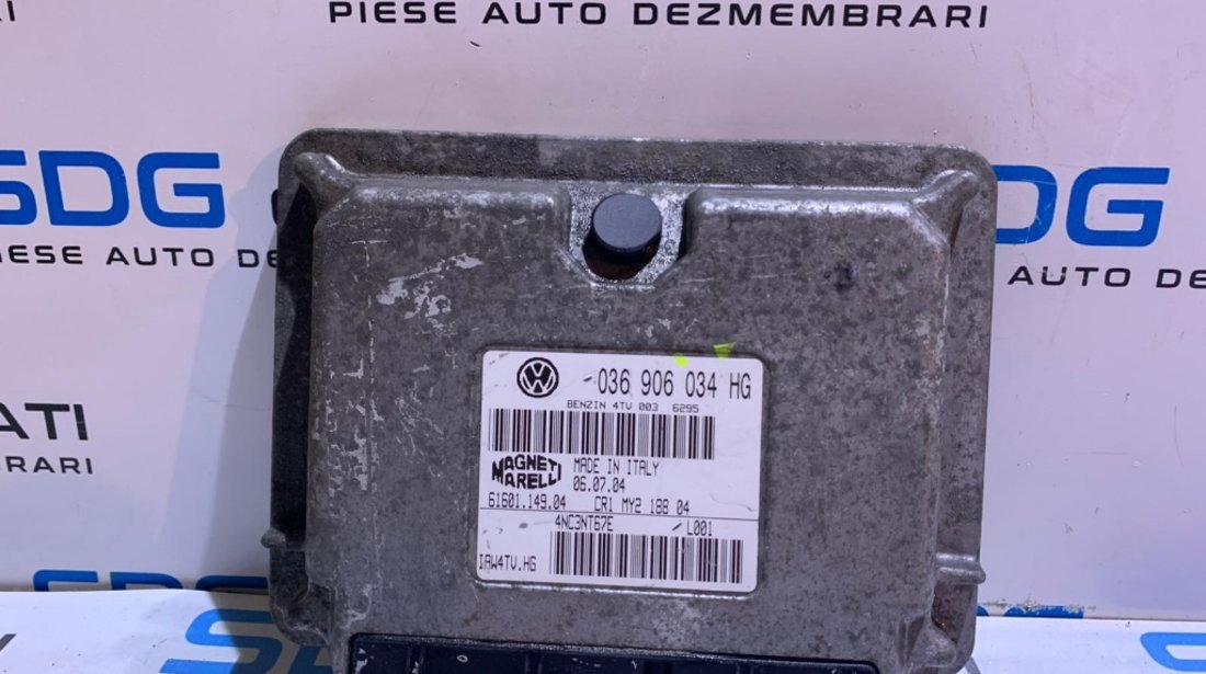 ECU / Calculator Motor Modelul cu Cutie Automata 1.4 16V BKY Skoda Fabia 1 2000 - 2007 Cod Piesa : 036 906 034