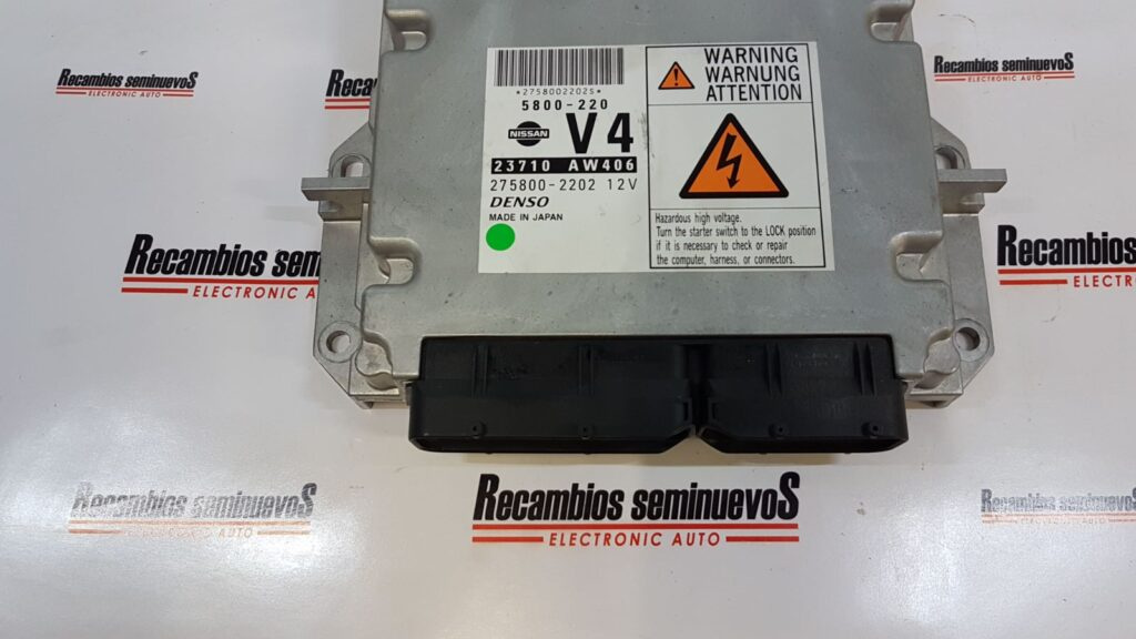 ECU Calculator Motor NISSAN 23710AW406, 2758002202, 5800220,