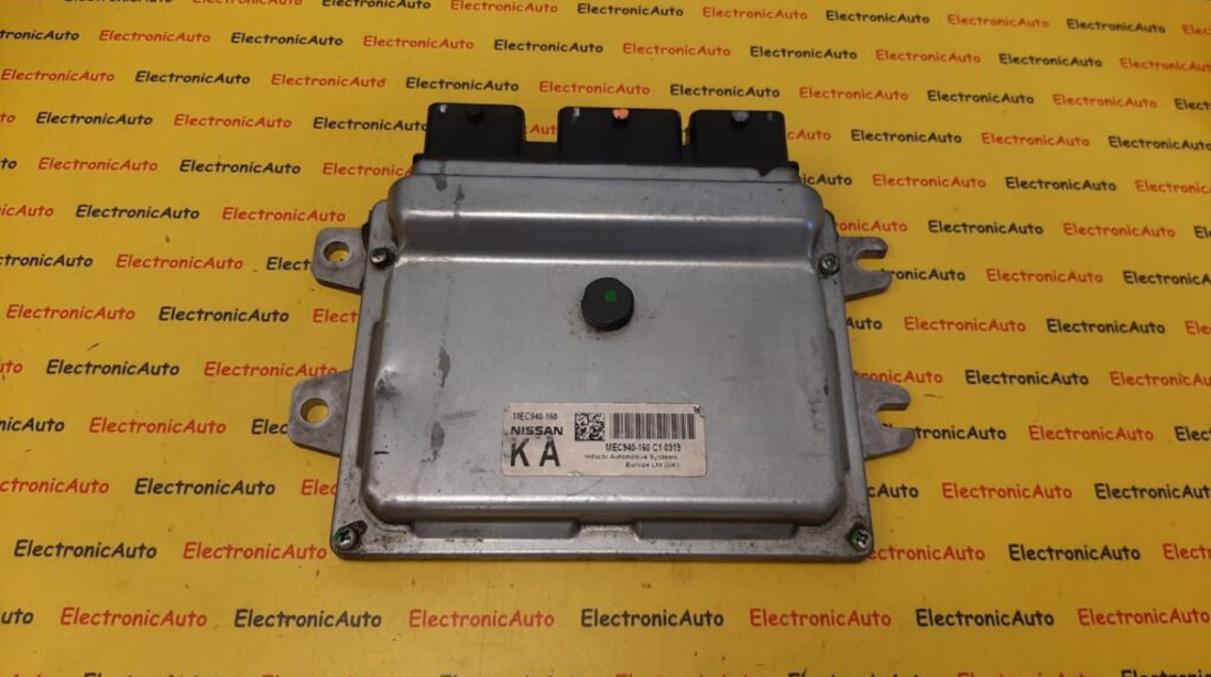 ECU Calculator motor Nissan Juke 1.6, MEC940-160 C1 0919