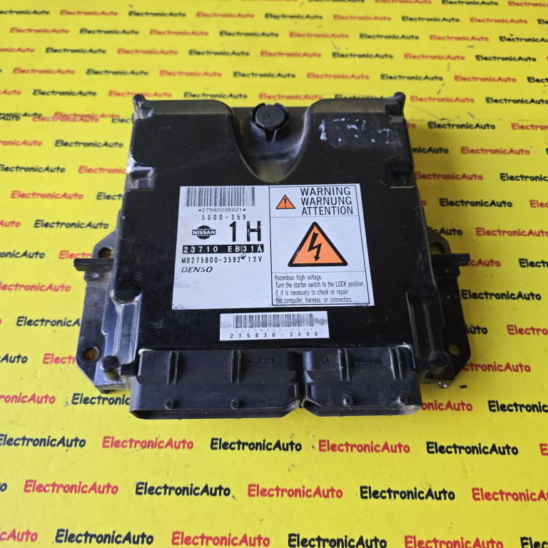 ECU Calculator Motor Nissan Pathfinder 2.5DCi, 23710EB31A, MB2758003592, 2758303490,