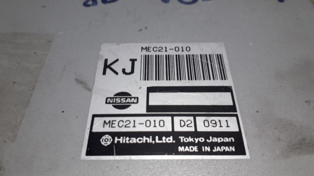 ECU Calculator motor Nissan Primera 1.5 MEC21010, MEC21010 KJ