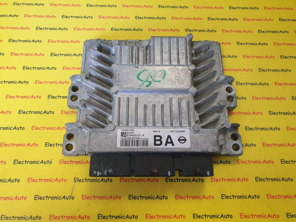 ECU Calculator motor Nissan Qashqai 1.5 dci 23710JD59C, S180033107A, SID303