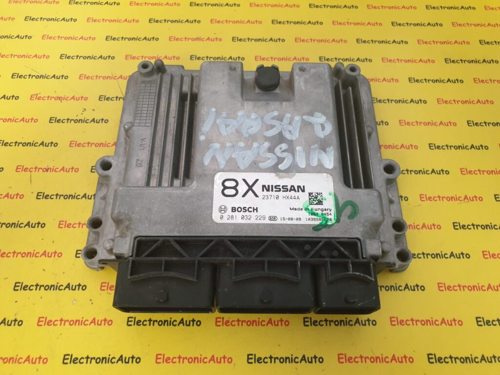 ECU Calculator Motor Nissan Qashqai 2.0DCi, 0281032229, 23710 HX44A,