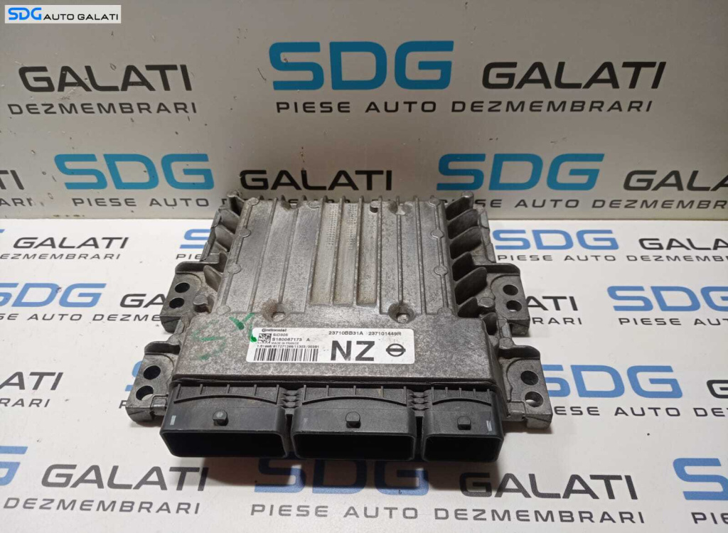 ECU Calculator Motor Nissan Qashqai J11 1.5 DCI 2007 - 2013 Cod S180067173A 23710BB31A 237101449R [M4383]