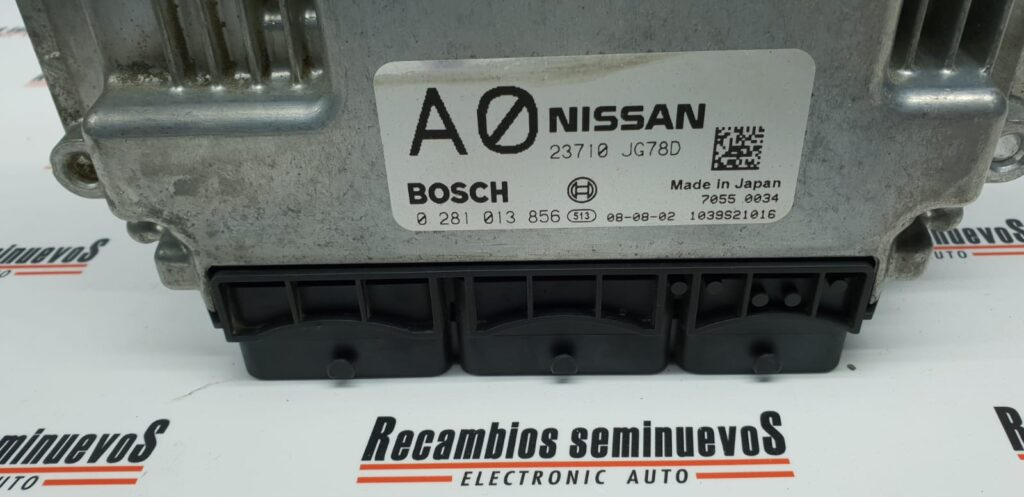 ECU Calculator Motor NISSAN X-TRAIL, 0281013856, 23710JG78D,
