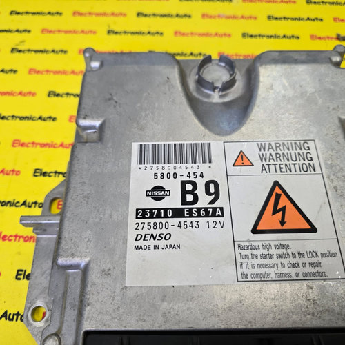 ECU Calculator motor Nissan X-Trail, 23710ES67A, 2758004543,