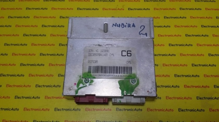 ECU Calculator Motor Nubira, 16238981, 09376309, CYML